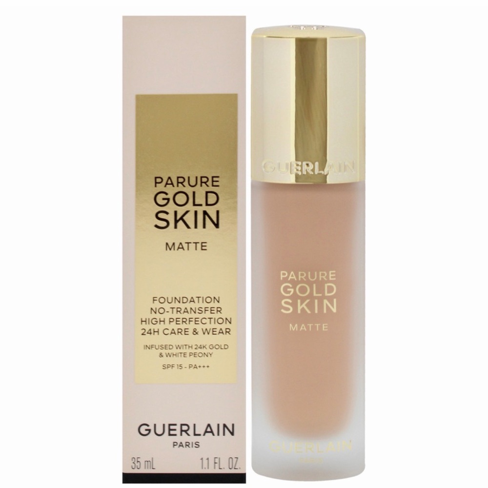 Guerlain Parure Gold Skin Matte 24H Wear No-Transfer SPF15 - 2N Neutral 24K GOLD